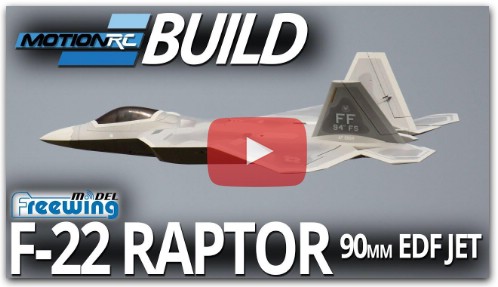 Freewing F-22 Raptor 90mm EDF Jet - Build Video