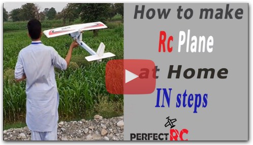 How to make Rc plane or glider at home | perfect Rc | Pakistan