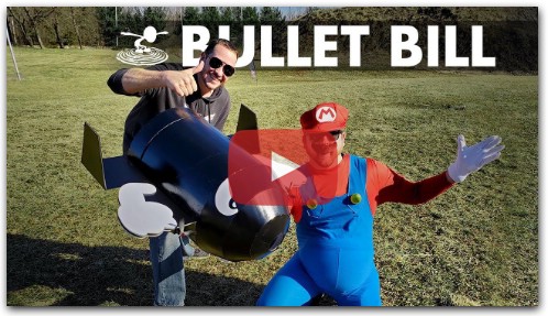 Can You Make a RC Flying Bullet Bill?