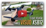 TIANQU VISUO XS812 GPS 5G WiFi FPV Foldabe Drone Flight Review