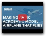 Making an RC acrobatic model airplane / DIY
