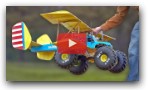 FLYING MONSTER Truck RC airplane car!