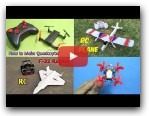 4 Amazing RC Flying models (Toys)| that you make at home