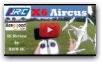 JJRC X6 Aircus review - 1080P Wide Angle Camera & Two Axis Self Stabilizing Gimbal