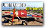UNBREAKABLE DIY TRAINER 2.0 Maiden Flight and HARD CRASH