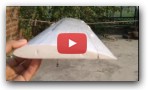 DIY Home Build RC Plane Thermocol Wing