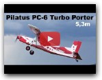 Pilatus PC-6 Turbo Porter, 5,3m giant scale RC airplane
