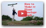 How To Make RC Plane Fuselage