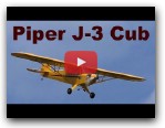 Piper J-3 Cub Hangar 9, scale RC airplane