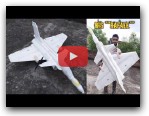 How to make Rafale at home easy rc plane india
