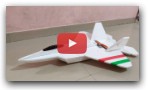 How to make a F22 RC plane With Thermacol