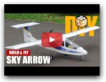 RC Sky Arrow Build and Fly