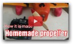 Homemade propeller for RC airplane (HOW IT IS MADE)