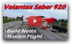 Volantex Saber 920 Review • 3D EPO RC Plane Build Notes and Maiden Flight