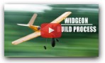 Free flight rubber powered plane