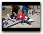 RC Airplane - MAGNIFICENT ADAM 500 - starting the engines and flying