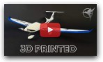 Flight video - Model D - Printable rc airplane