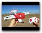 Z53 Cessna 2 Channel Gyro Stabilized RC Airplane Flight Test Review