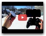 Potensic Elfin Tiny Folding Portable Camera Drone Flight Test Review