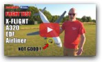 X-FLIGHT  XRP  SUPREME HOBBY A320 TWIN 50mm EDF AIRLINER: ESSENTIAL RC FLIGHT TEST