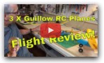 3 X Guillow RC Planes - Flight Review!