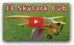 WLToys A160 J3 Skylark Cub Micro Plane Review