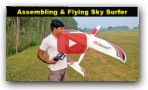 Assembling and flying Sky Surfer - Best RC Plane to learn flying
