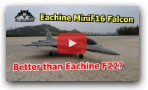 Eachine Mini RC F16 Falcon Pusher Jet Hands on Flight Review
