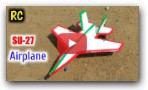How To Make RC Airplane SU-27 Sukhoi Twin motor