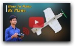 How To Make Simple Airplane Using Thermocol