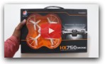 HX 750 Drone Unboxing & Testing