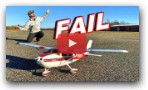 HE CRASHED HIS RC PLANE CESSNA 182!!