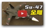 Review Su-47 RC plane