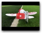 Gee Bee  model r RC aircraft flight test