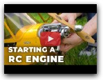 Starting An RC Engine | Saito .62 4-stroke glow