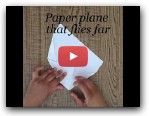 How to make paper Jet plane that flies far
