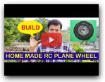Home Made RC Plane wheel Build