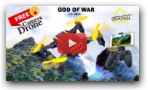 Camera Drone review and BD price. GOD OF WAR ( CD 1804 ) Unboxing