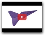 How to make origami paper plane