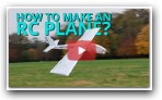 How to make a styrofoam RC airplane yourself | homemade low cost project