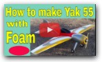 How To Make RC Plane At Home Easily Yak 55