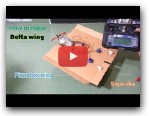 How to make a RC plane - Delta wing rc plane - Pizza box rc plane