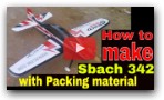 How To Make RC Plane With Foam Part 2