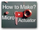 How to make Micro Actuator Servo for Micro RC Planes?