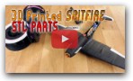 3D printed Spitfire RC plane body - FREE STL parts