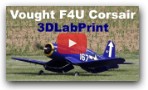 Vought F4U Corsair 3DLabPrint, 3D printed scale RC aircraft