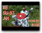 SU-37 Jet build video | Rc plane| Styrofoam