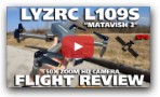 LYZRC L109S Matavish 3 Brushless GPS Drone with 50x Zoom HD Camera Flight Review