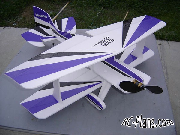Free plans for rc airplane 3DBatix FOAMeIIx 3D