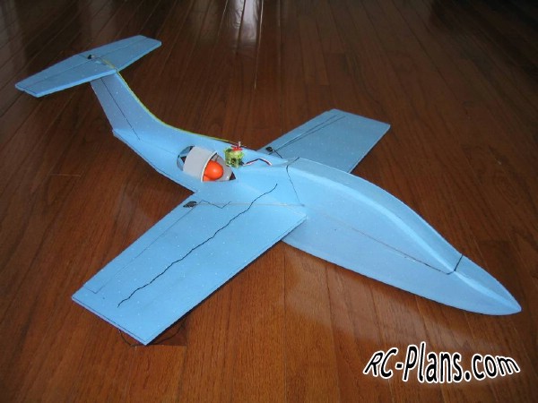 Free plans for rc airplane FanTraner